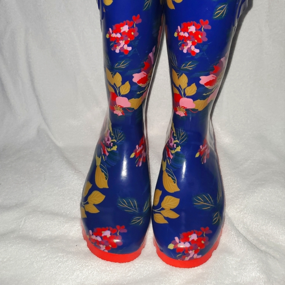 Shoes  blue floral